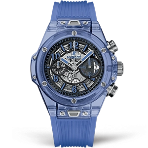 Копия часов Hublot Big Bang Unico Blue Sapphire 45mm 411.JL.4809.RT Арт.HB-0438