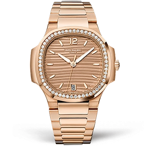 Копия часов Patek Philippe Nautilus Ladies 35mm 7118/1200R-010 Арт.PP-0728
