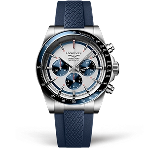 Копия часов Longines Conquest Chronograph 42 L3.835.4.98.9 Арт.LN-0418