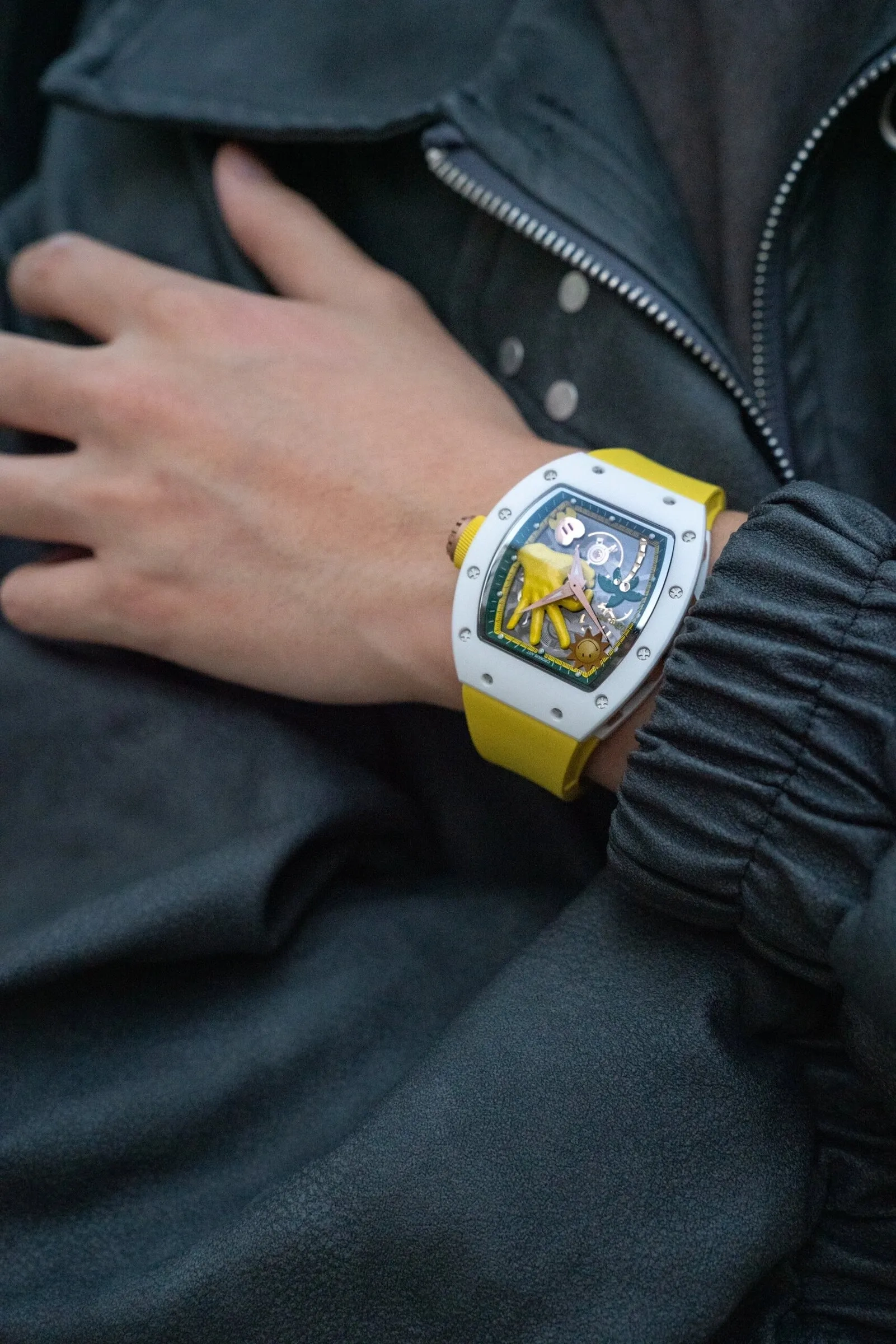 Копия часов CronusArt Ceramic Watch CM007-003 Арт.CA-0405