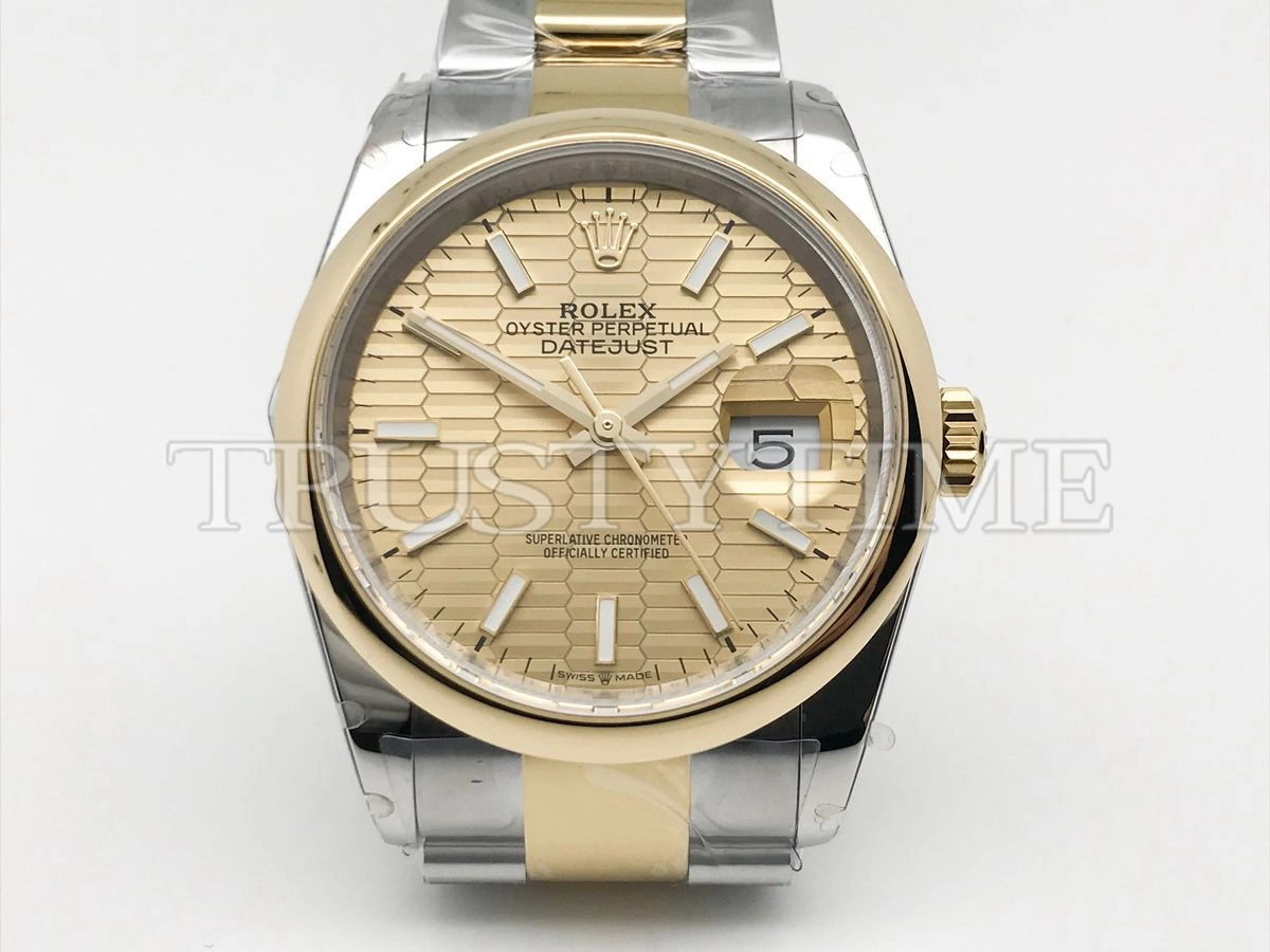 Копия часов Rolex DateJust 36mm 126203-0040 Арт.RX-2331