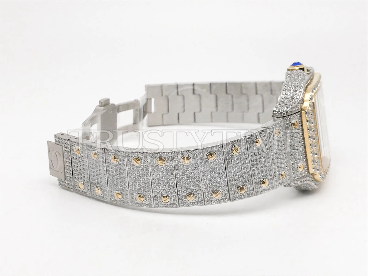 Копия часов Cartier Santos De Cartier 40 W2SA0009 Diamonds Арт.CR-0940
