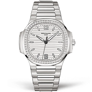 Копия часов Patek Philippe Nautilus Ladies 35mm 7118/1200A-010 Арт.PP-0776