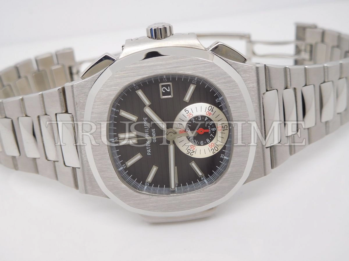 Копия часов Patek Philippe Nautilus Chronograph 40,5mm 5980/1A-014 Арт.PP-0575