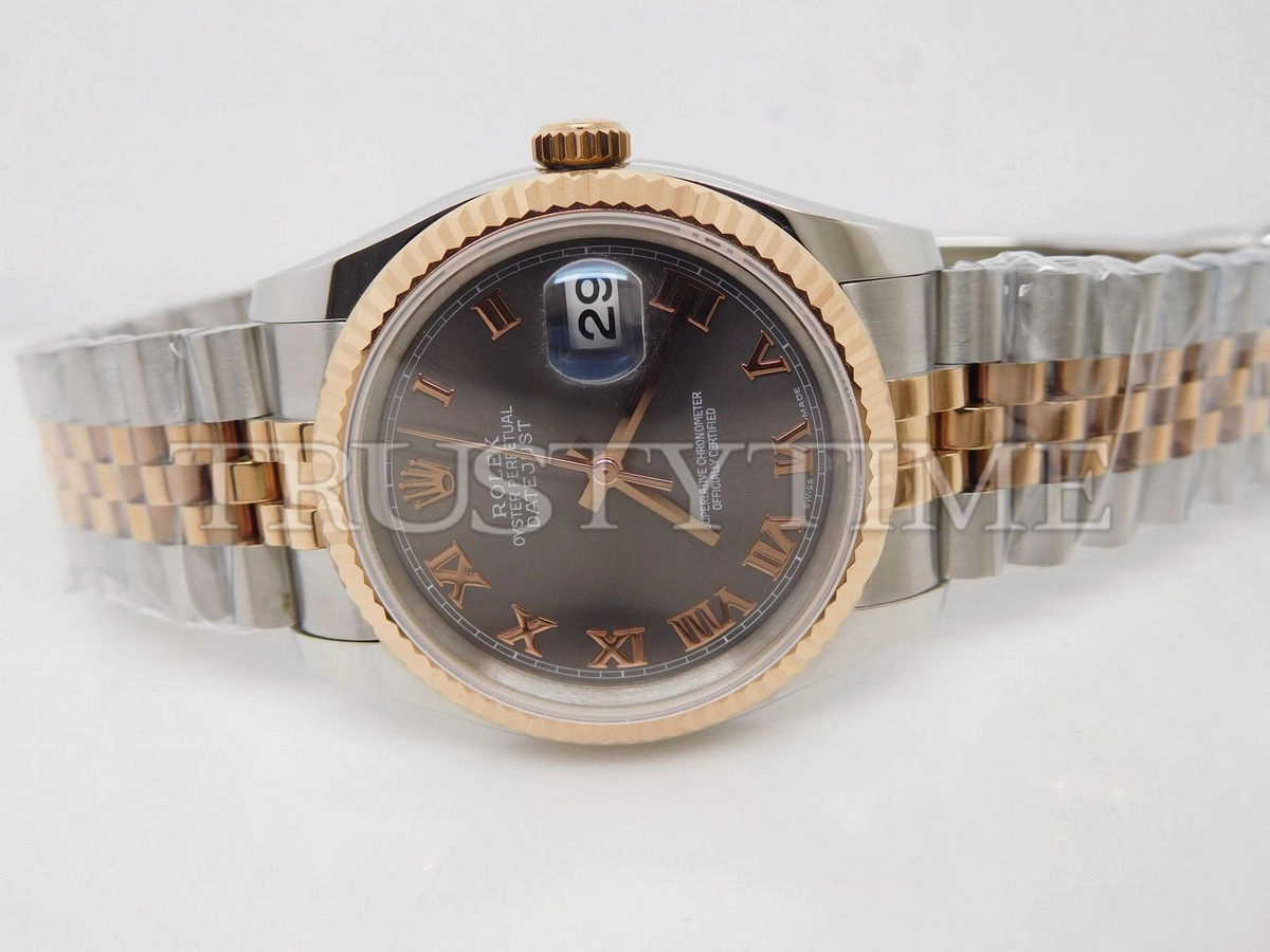 Копия часов Rolex DateJust 36mm 116231-0087 Арт.RX-0504