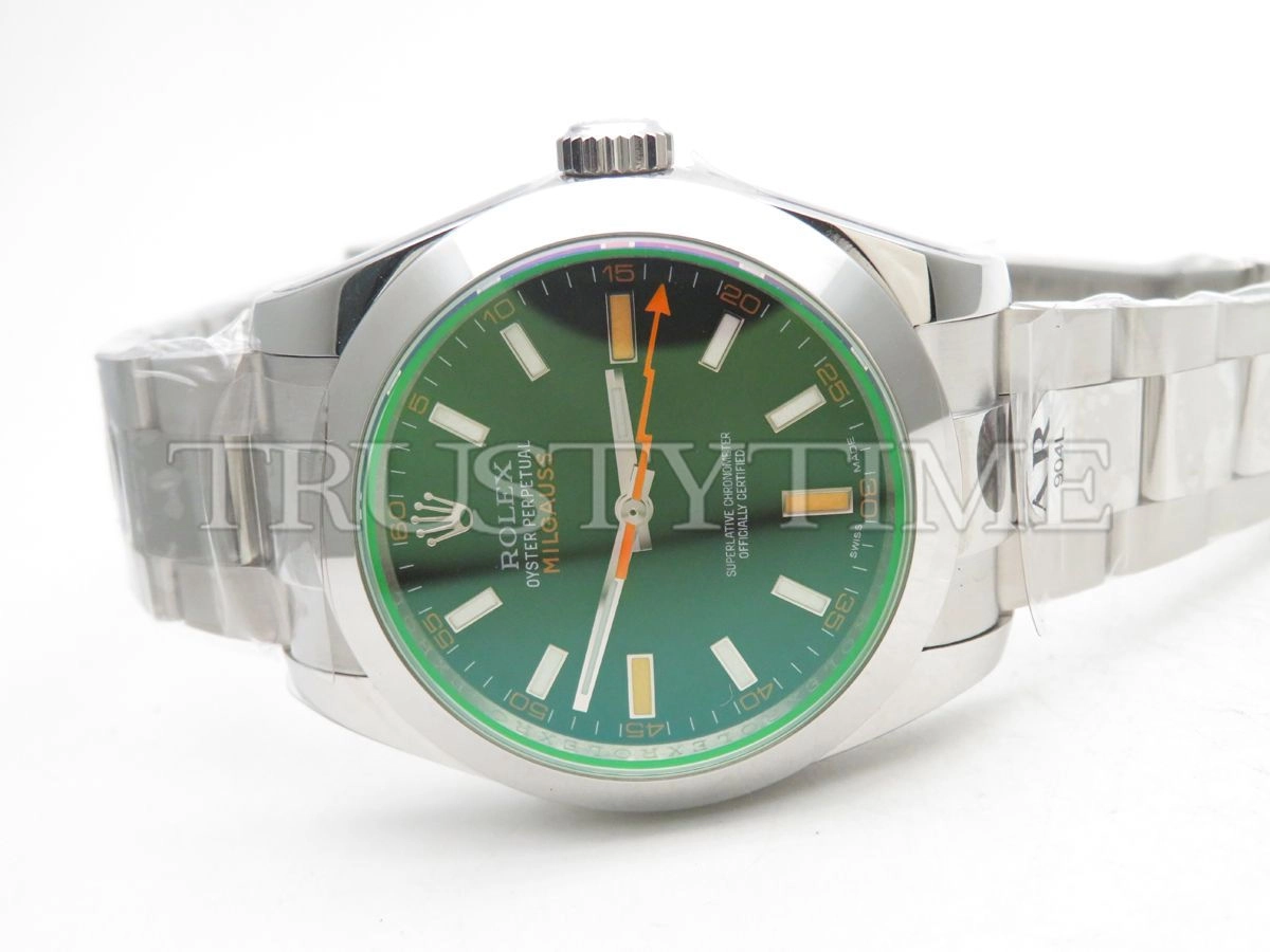 Копия часов Rolex Milgauss 40mm 116400GV-0001 Арт.RX-1696