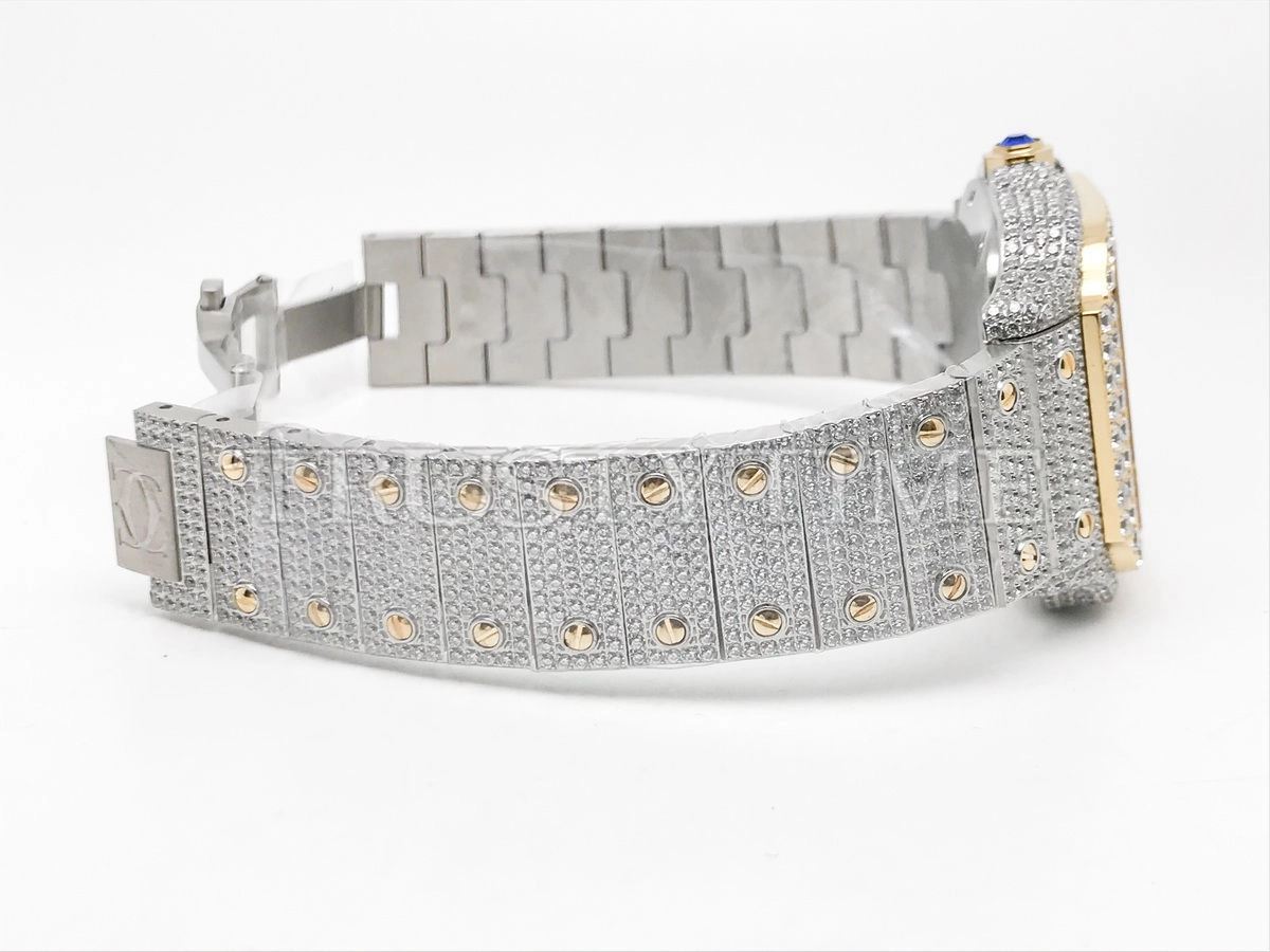Копия часов Cartier Santos De Cartier 40 W2SA0009 Diamonds Арт.CR-0941
