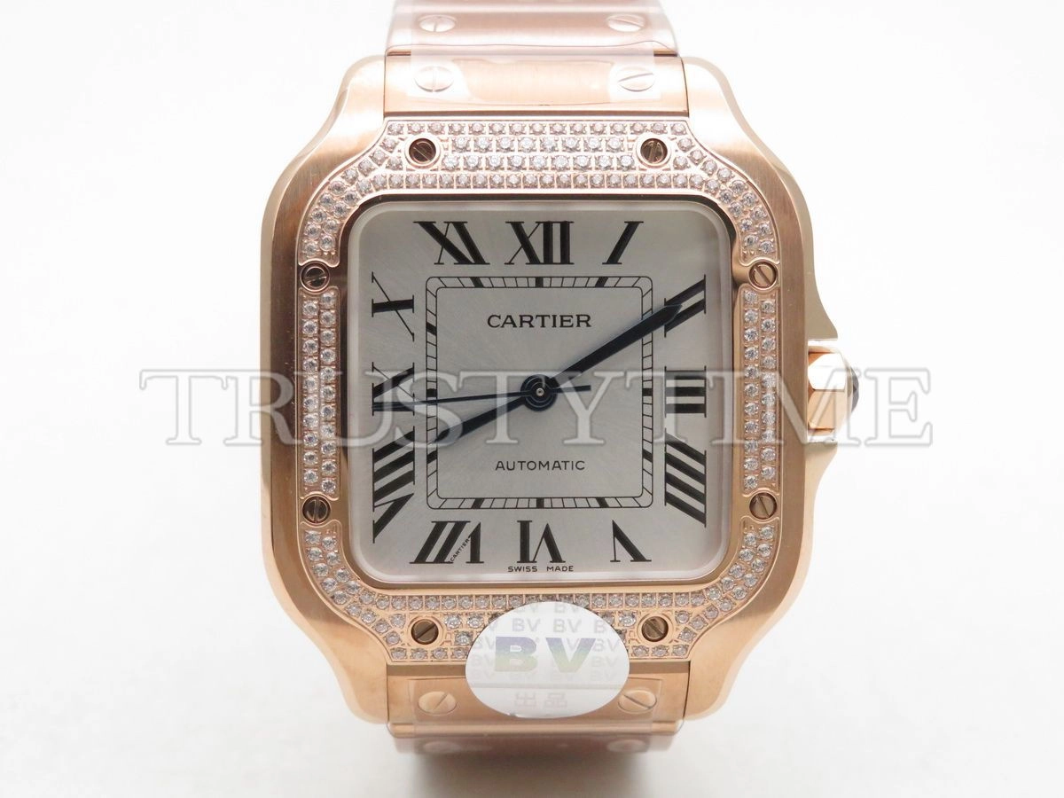 Копия часов Cartier Santos De Cartier 35 WJSA0007 Арт.CR-0661