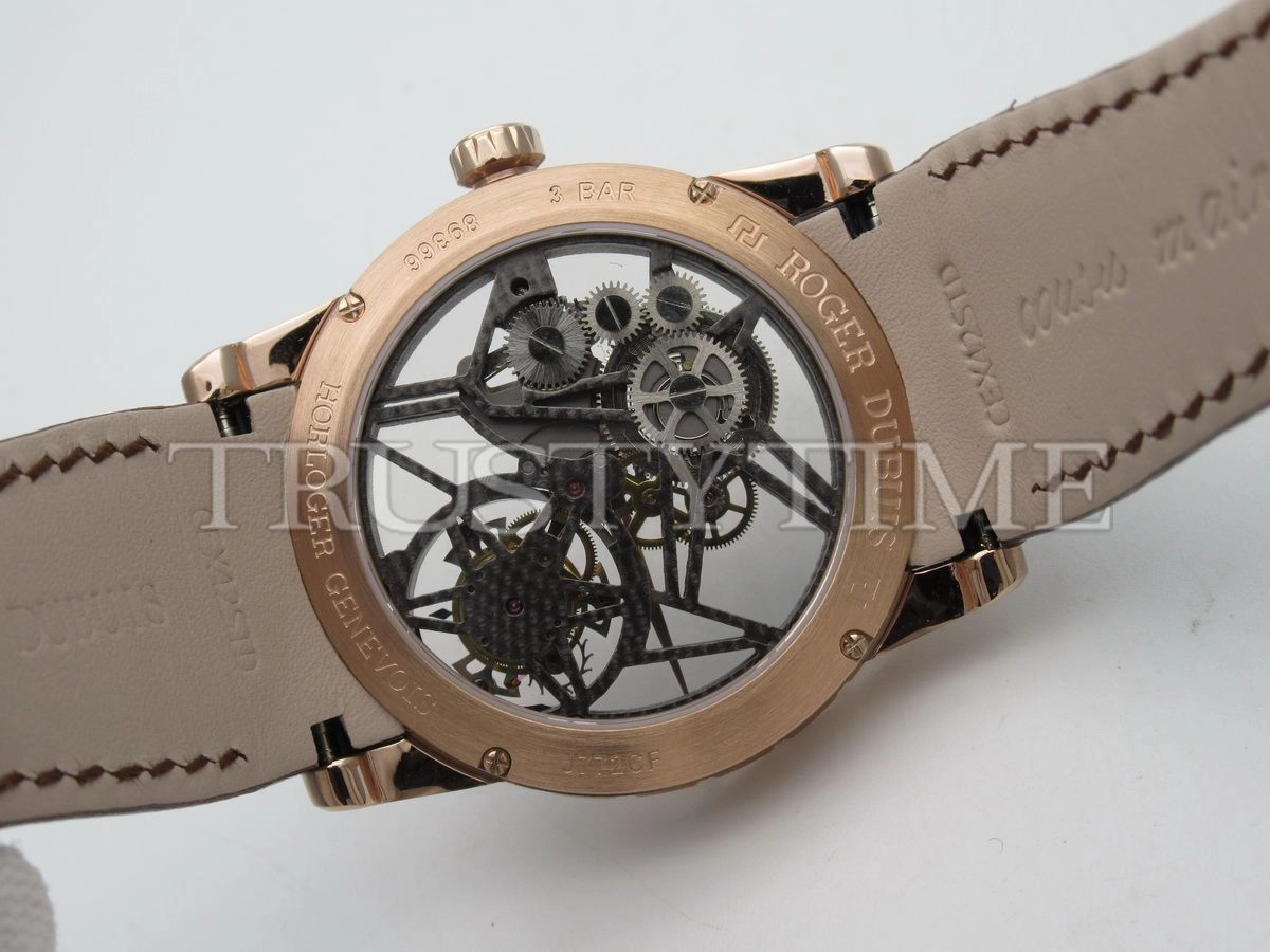 Копия часов Roger Dubuis Excalibur Tourbillon Skeleton 42mm RDDBEX0392 Арт.RG-0408