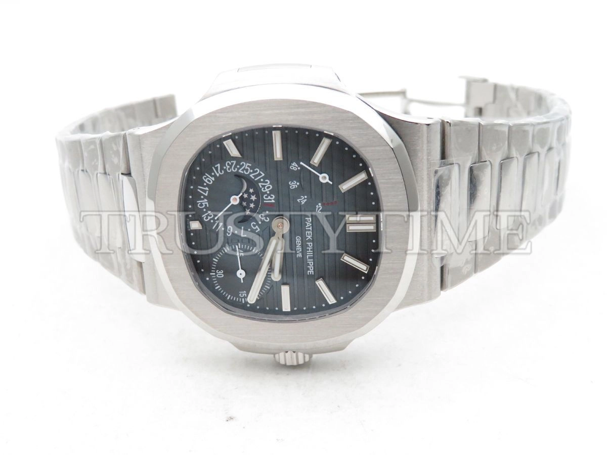 Копия часов Patek Philippe Nautilus Power Reserve Moonphase 40mm 5712/1A-001 Арт.PP-0658