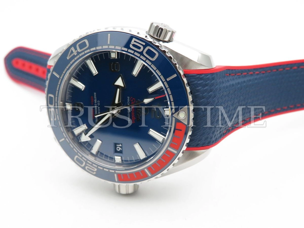 Копия часов Omega Seamaster Planet Ocean 600m Co-axial Chronometer Pyeongchang 2018 43,5mm 522.32.44.21.03.001 Арт.OM-0539