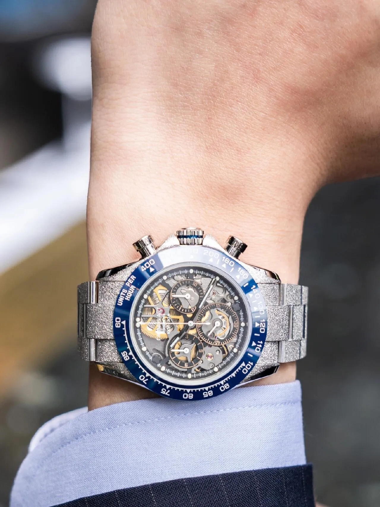 Копия часов CronusArt Stinless Steel Watch CM015-011