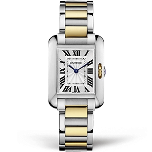 Копия часов Cartier Tank Anglaise Small Model W5310046 Арт.CR-0974