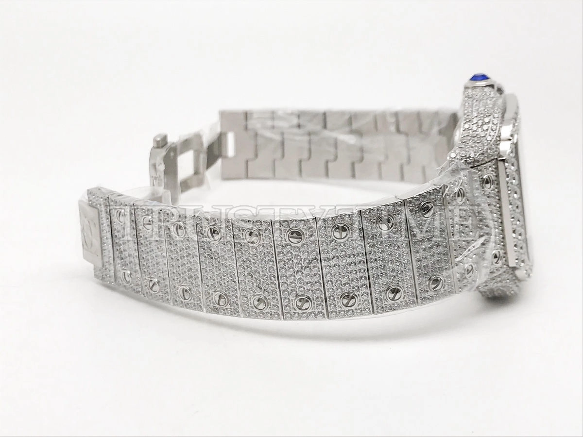 Копия часов Cartier Santos De Cartier 40 WSSA0018 Diamonds Арт.CR-0932