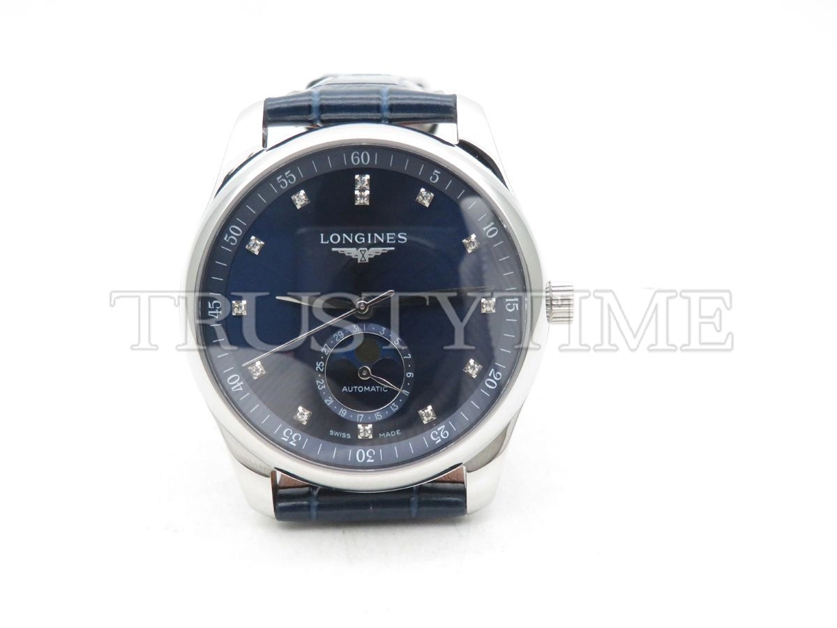 Копия часов Longines Master Collection Moonphase 40mm L2.909.4.97.0 Арт.LN-0314