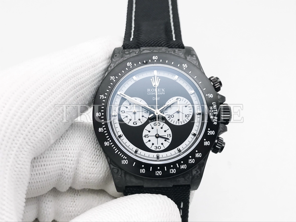 Копия часов Rolex Cosmograph Daytona DIW Paul Newman Black DLC Арт.RX-3544