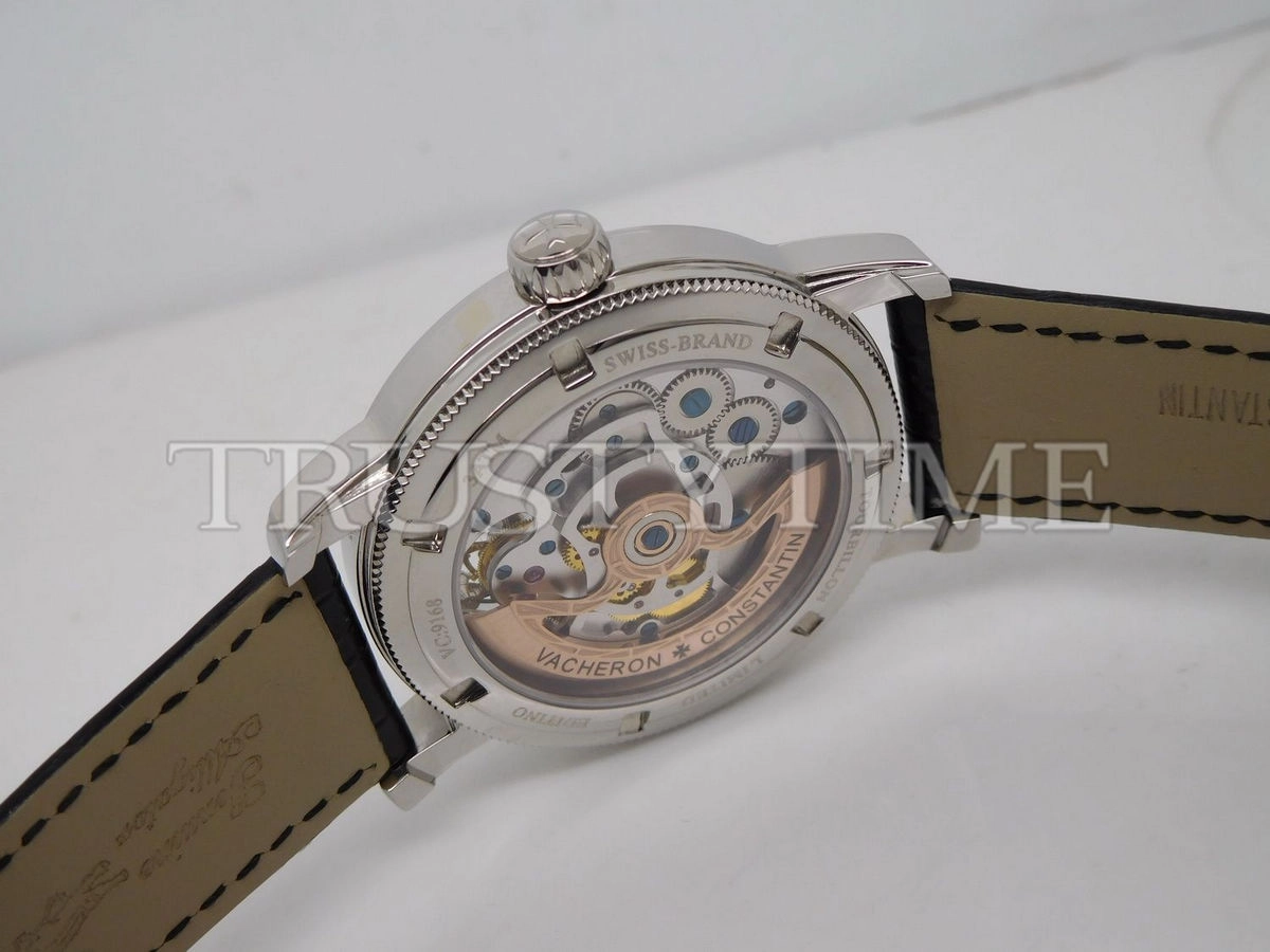 Копия часов Vacheron Constantin Traditionnelle Tourbillon 44mm 6500T/000P-B100 Арт.VC-0226