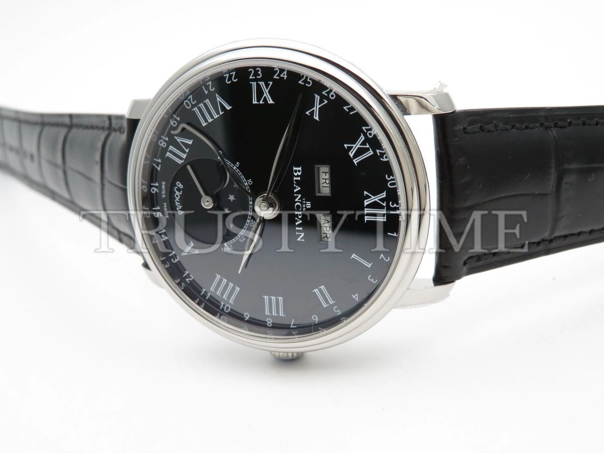 Копия часов Blancpain Villeret Quantieme Complet 8 Jours 6639-3437-55B Арт.BP-0324