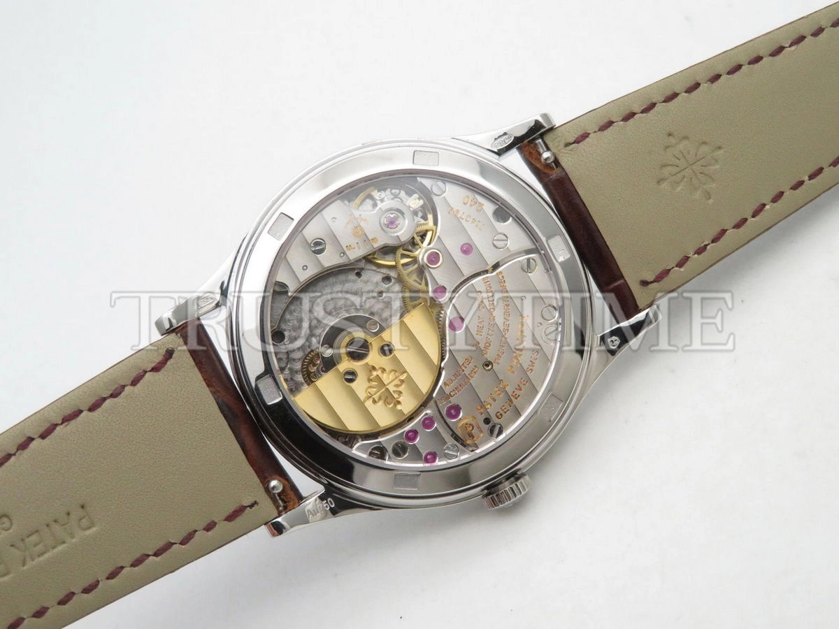 Копия часов Patek Philippe Calatrava Bhutan Textiles 38mm 5077P-103 Арт.PP-0663
