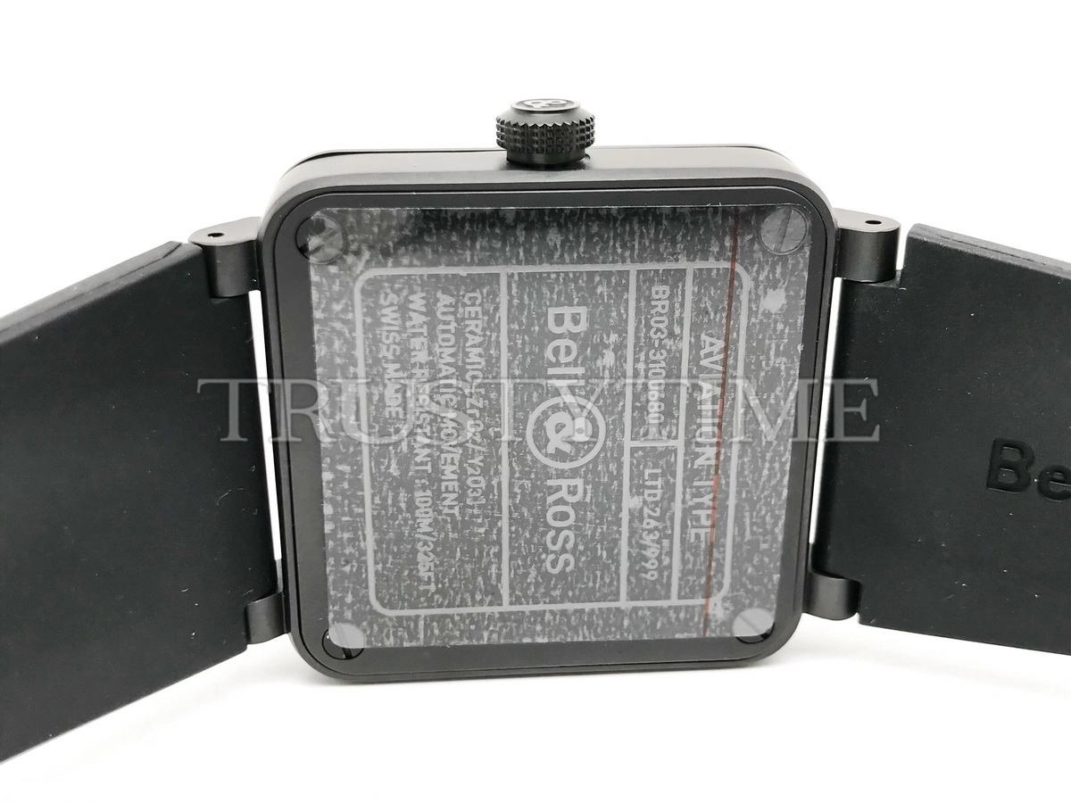 Копия часов Bell & Ross Instruments BR 03 Gyrocompass BR03A-CPS-CESRB Арт.BR-0309