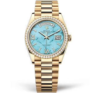 Копия часов Rolex Day-Date 36mm 128348RBR-0037 Арт.RX-2728