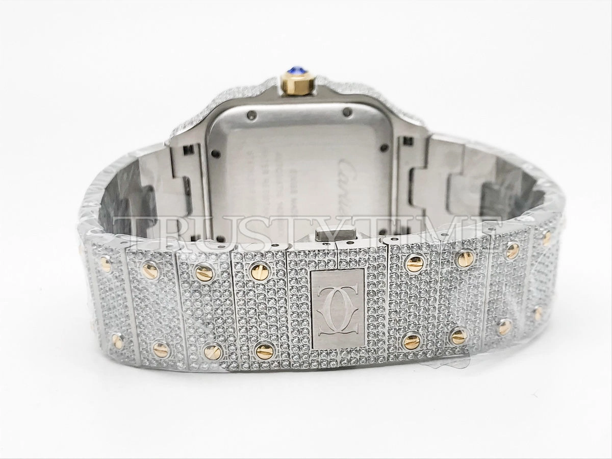 Копия часов Cartier Santos De Cartier 40 W2SA0009 Diamonds Арт.CR-0936