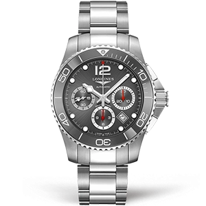 Копия часов Longines Sport Hydroconquest Automatic Chronograph 43mm L3.883.4.76.6 Арт.LN-0333