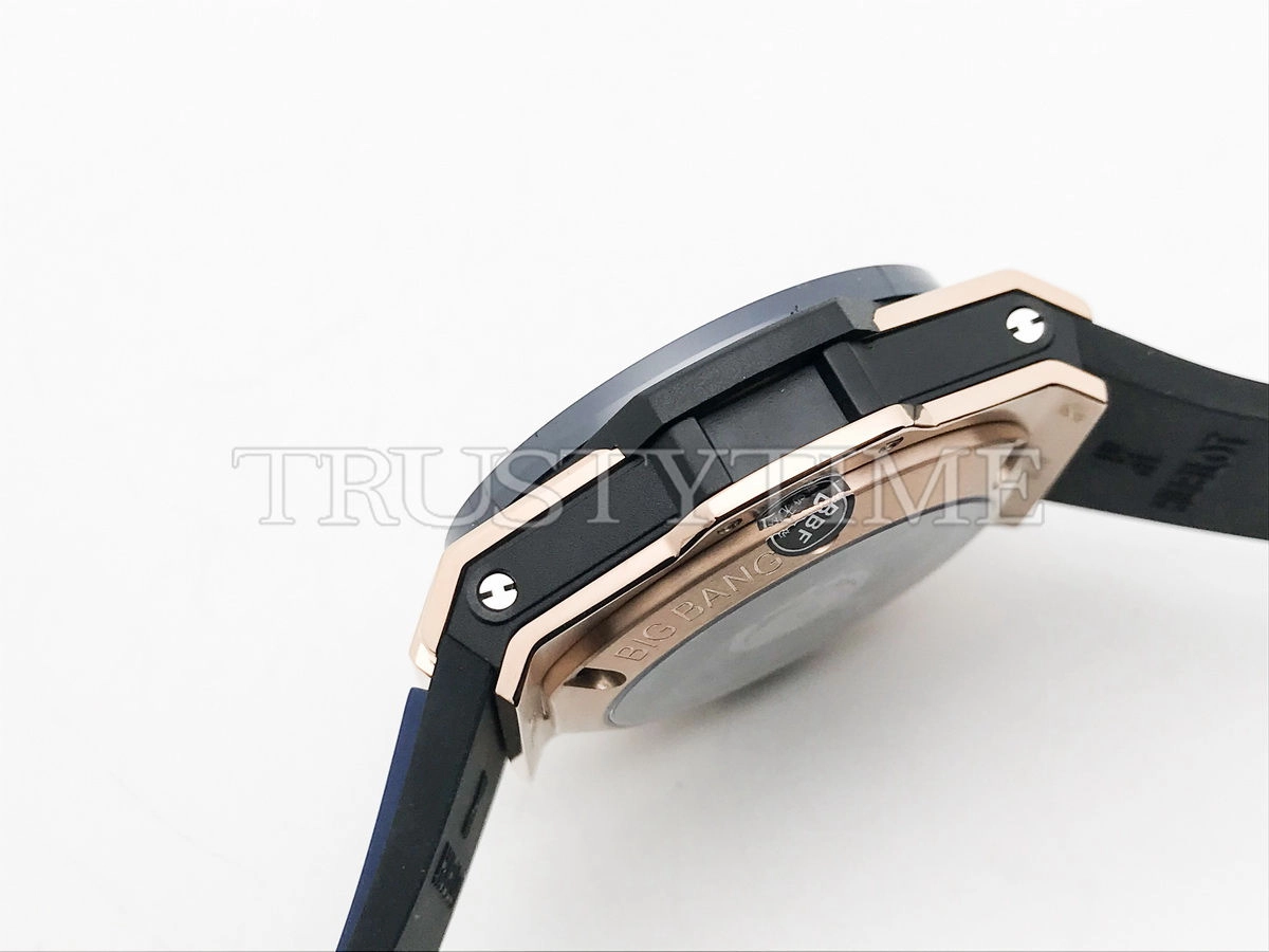 Копия часов Hublot Big Bang Unico King Gold Blue Ceramic 42mm 441.OL.5181.RX Арт.HB-1232