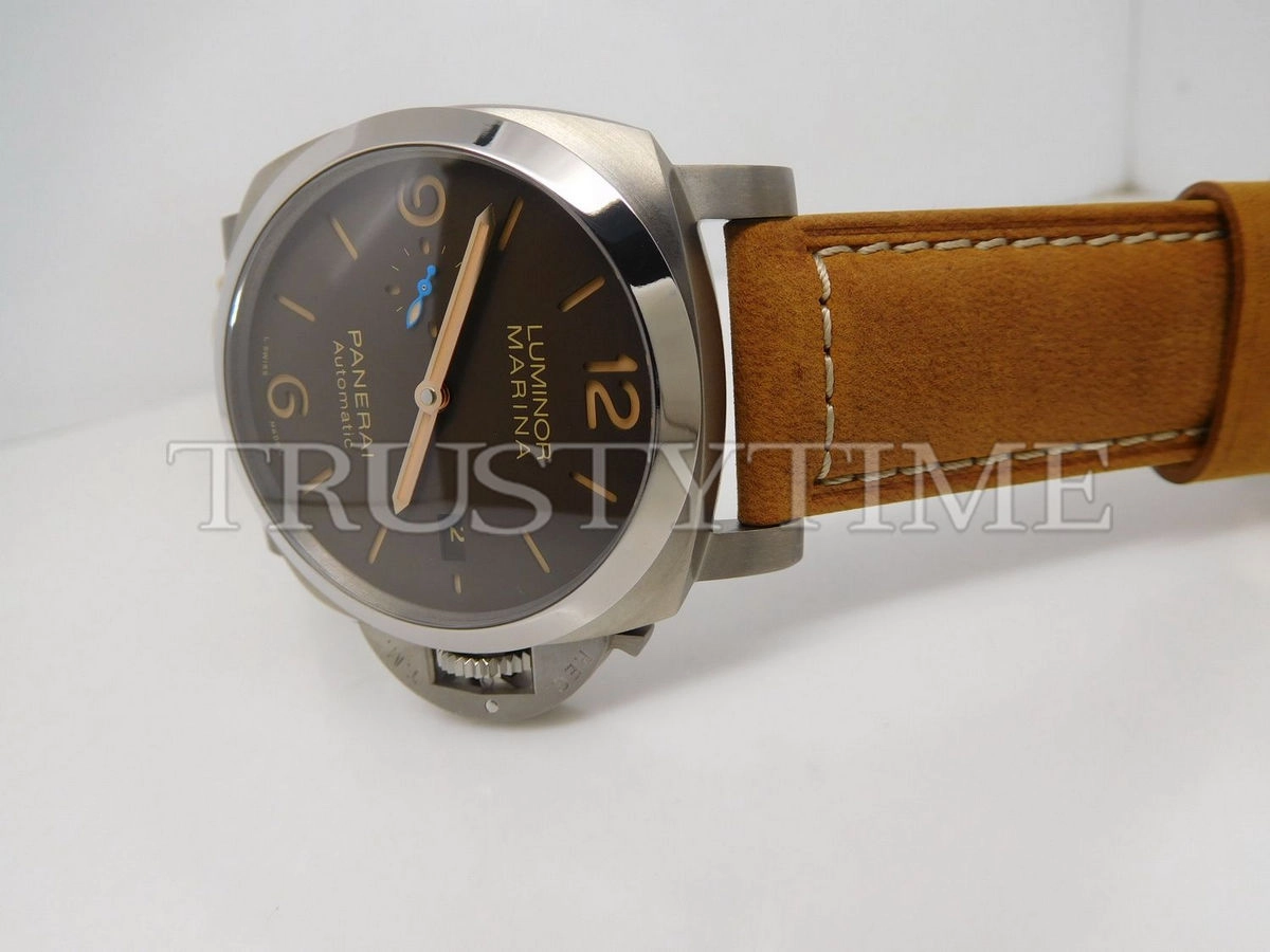 Копия часов Panerai Luminor 1950 Marina 3 Days Automatic Titanium 44mm PAM01351 Арт.PN-0715