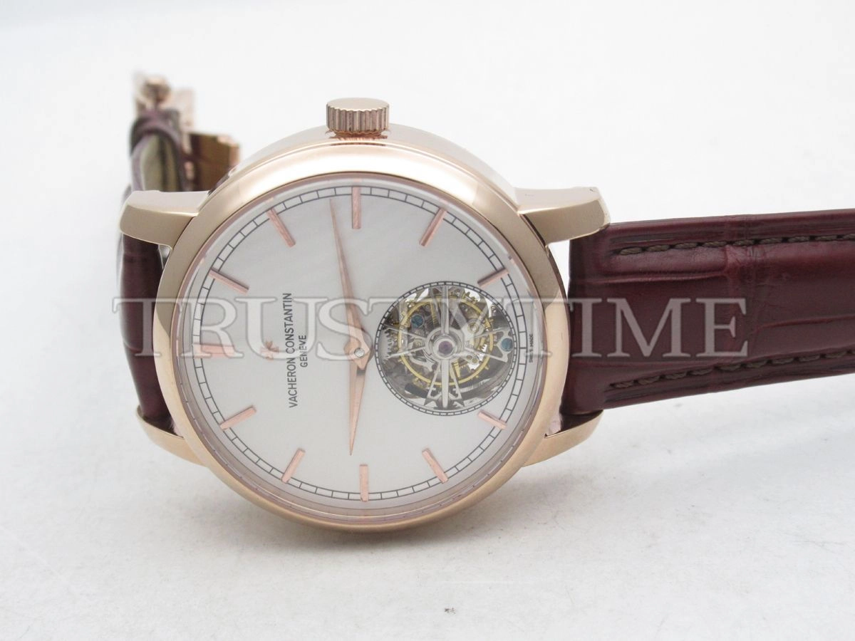 Копия часов Vacheron Constantin Traditionnelle Tourbillon 41mm 6000T/000R-B346 Арт.VC-0278
