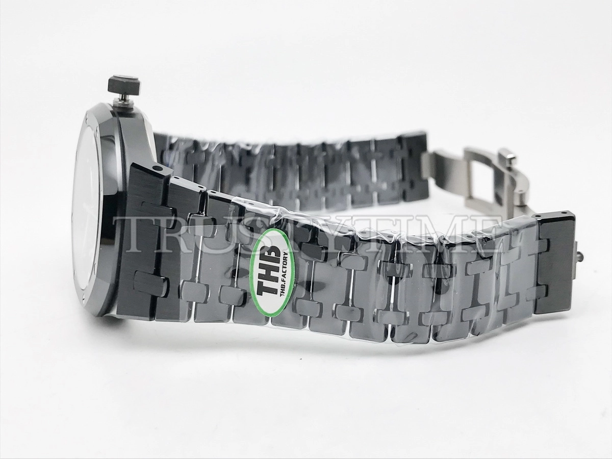 Копия часов Audemars Piguet Royal Oak Double Balance Wheel Black Ceramic 15416CE.OO.1225CE.01 Арт.AP-1192