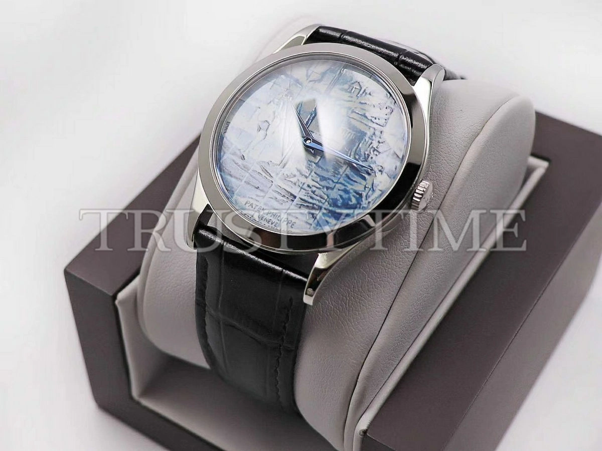 Копия часов Patek Philippe Calatrava Azulejos 38,5mm 5089G-062 Арт.PP-0763