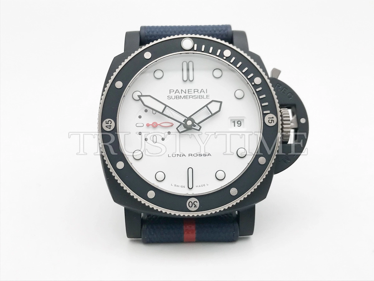 Копия часов Panerai Submersible QuarantaQuattro Luna Rossa Ti-Ceramitech™ PAM01543 Арт.PN-0918