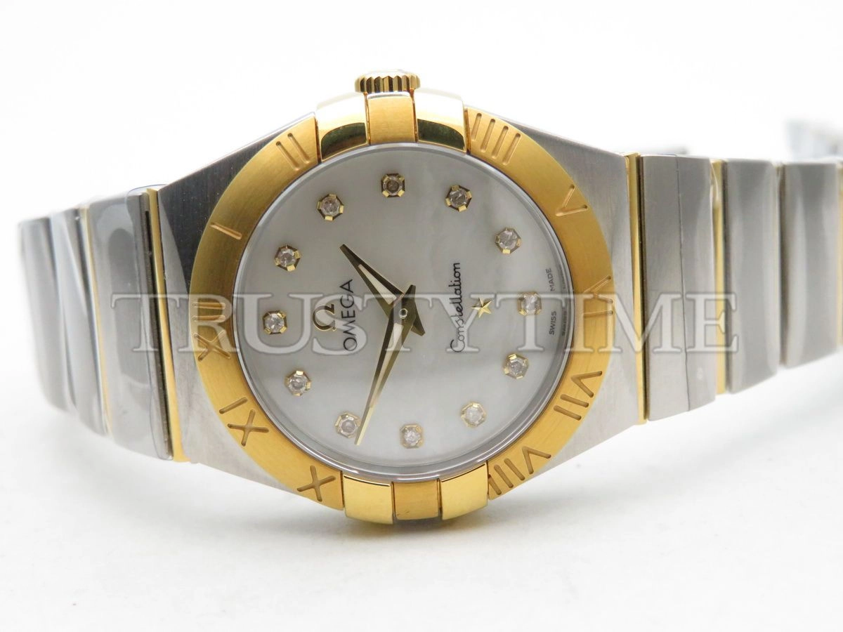 Копия часов Omega Constellation Manhattan Quartz 28mm 131.20.28.60.55.002 Арт.OM-0461