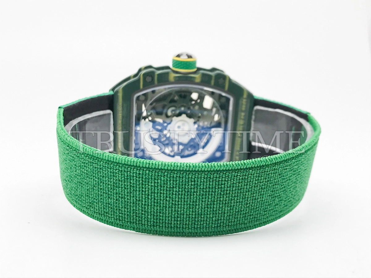 Копия часов Richard Mille RM67-02 Wayde Van Niekerk Green Арт.RM-0611