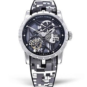 Копия часов Roger Dubuis Excalibur Skeleton Flying Tourbillon Арт.RG-0449