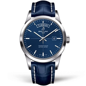 Копия часов Breitling Transocean Day & Date 43 A453109T/C921/731P Арт.BT-0527