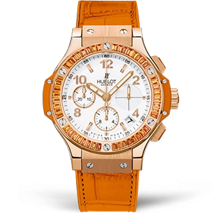 Копия часов Hublot Big Bang 41 Tutti Frutti Orange 341.PO.2010.LR.1906 Арт.HB-0867