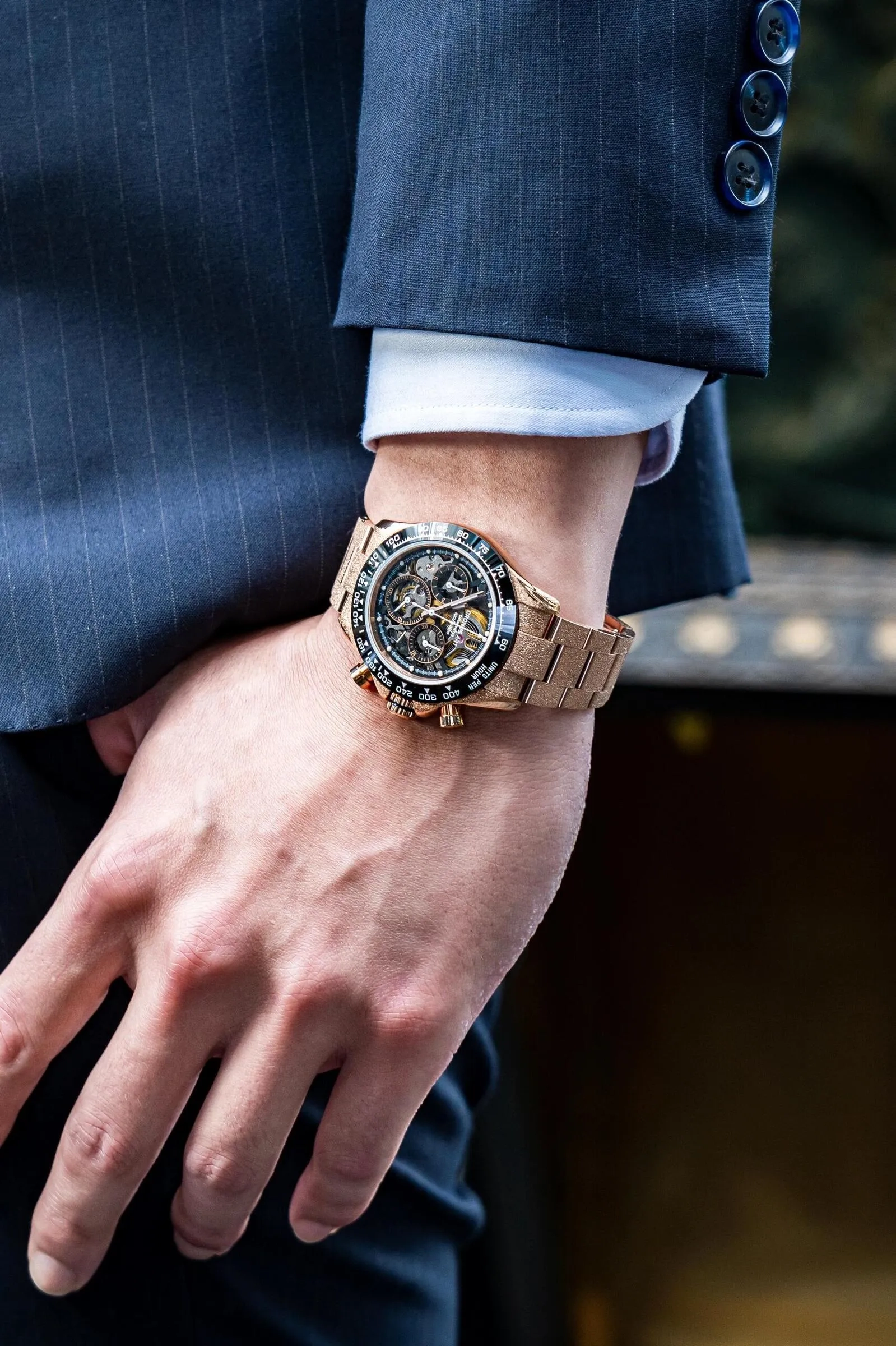 Копия часов CronusArt Stinless Steel Watch CM015-012