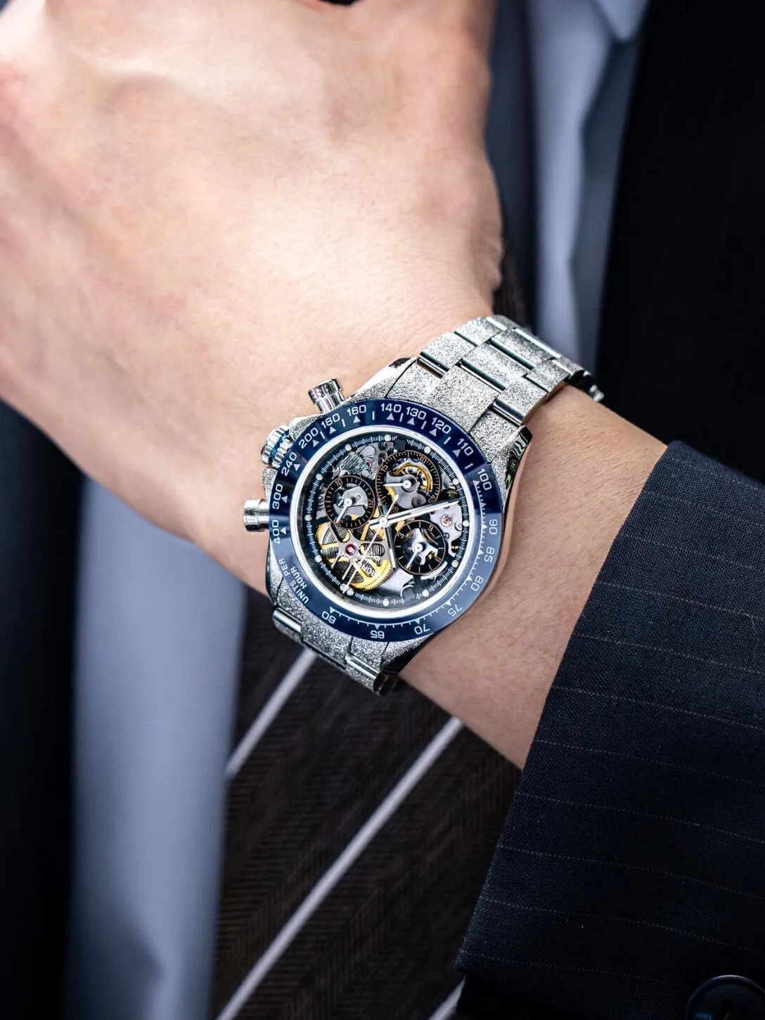 Копия часов CronusArt Stinless Steel Watch CM015-011