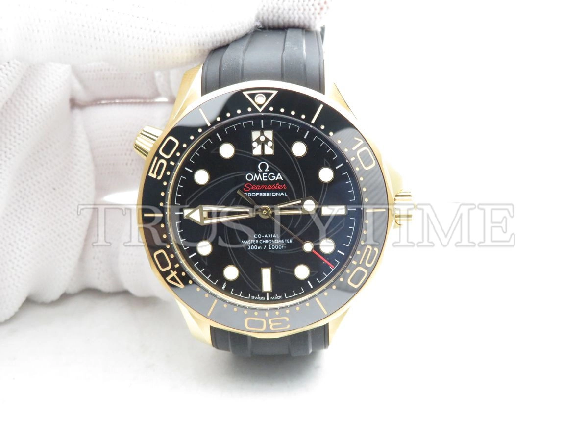 Копия часов Omega Seamaster Diver 300m Co-axial Chronometer James Bond Limited Edition No Date 42mm 210.62.42.20.01.001 Арт.OM-0834