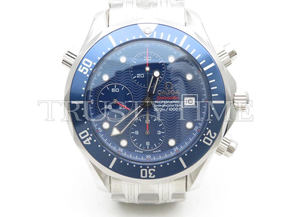 Копия часов Omega Seamaster Diver 300m Chronograph 41.5mm 2225.80.00 Арт.OM-0708