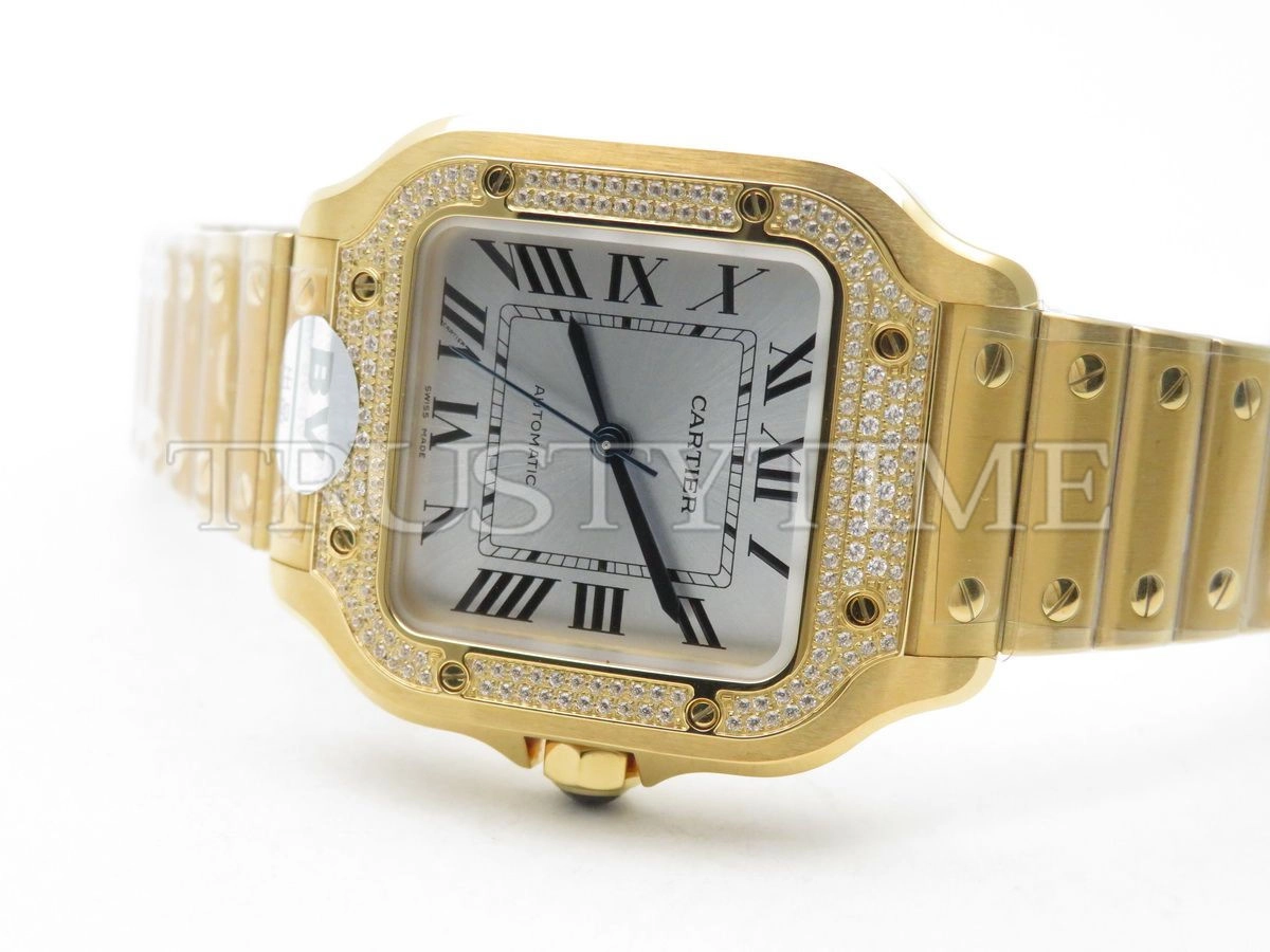 Копия часов Cartier Santos De Cartier 35 WJSA0008 Арт.CR-0662