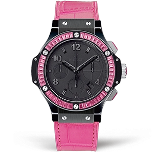 Копия часов Hublot Big Bang Black Tutti Frutti Black Black Rose 41mm 341.CP.1110.LR.1933 Арт.HB-1054