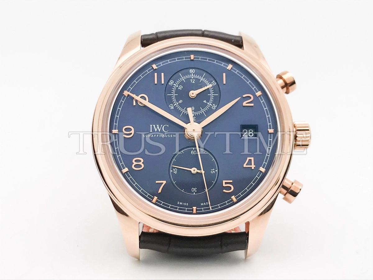 Копия часов IWC Portugieser Chronograph Classic Edition «Bucherer» 42mm IW390305 Арт.IW-0896