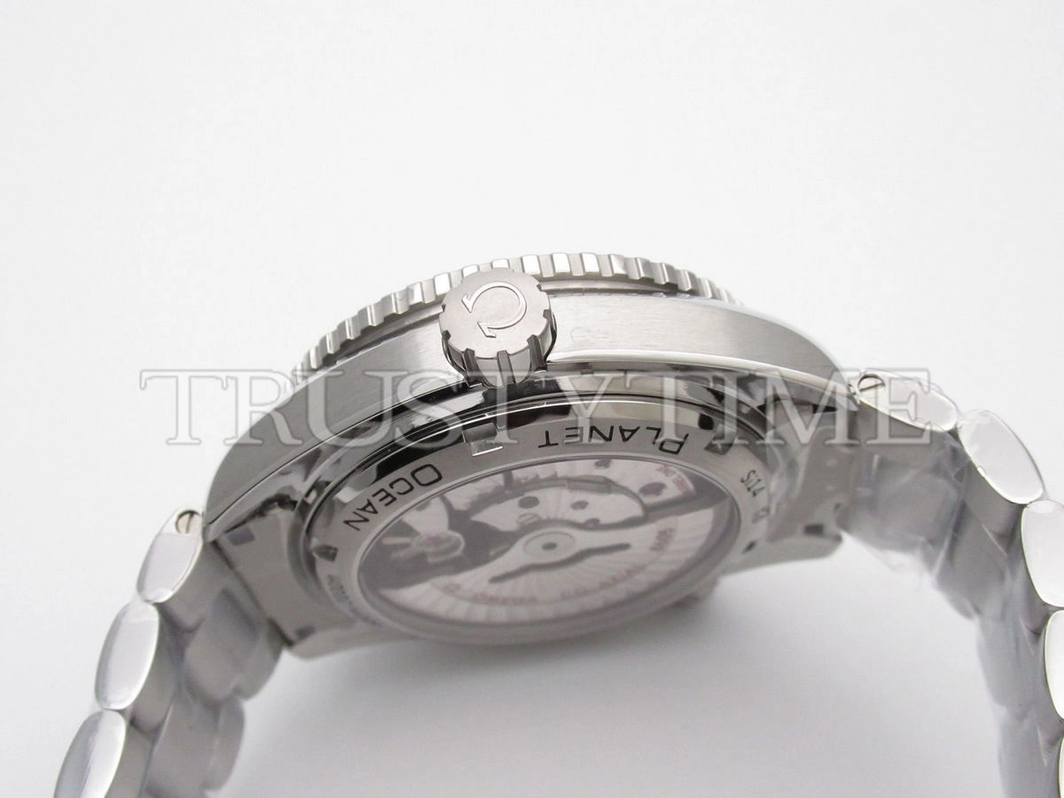 Копия часов Omega Seamaster Planet Ocean 600m Co‑Axial Master Chronometer GMT GoodPlanet 43.5mm 232.30.44.22.03.001 Арт.OM-0653