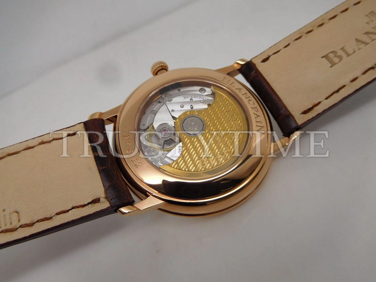 Копия часов Blancpain Villeret Ultra-Slim Automatic 6651-3642-55B Арт.BP-0316