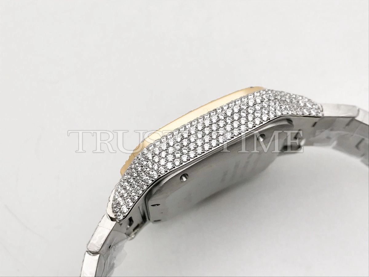 Копия часов Cartier Santos De Cartier 40 W2SA0009 Diamonds Арт.CR-0948