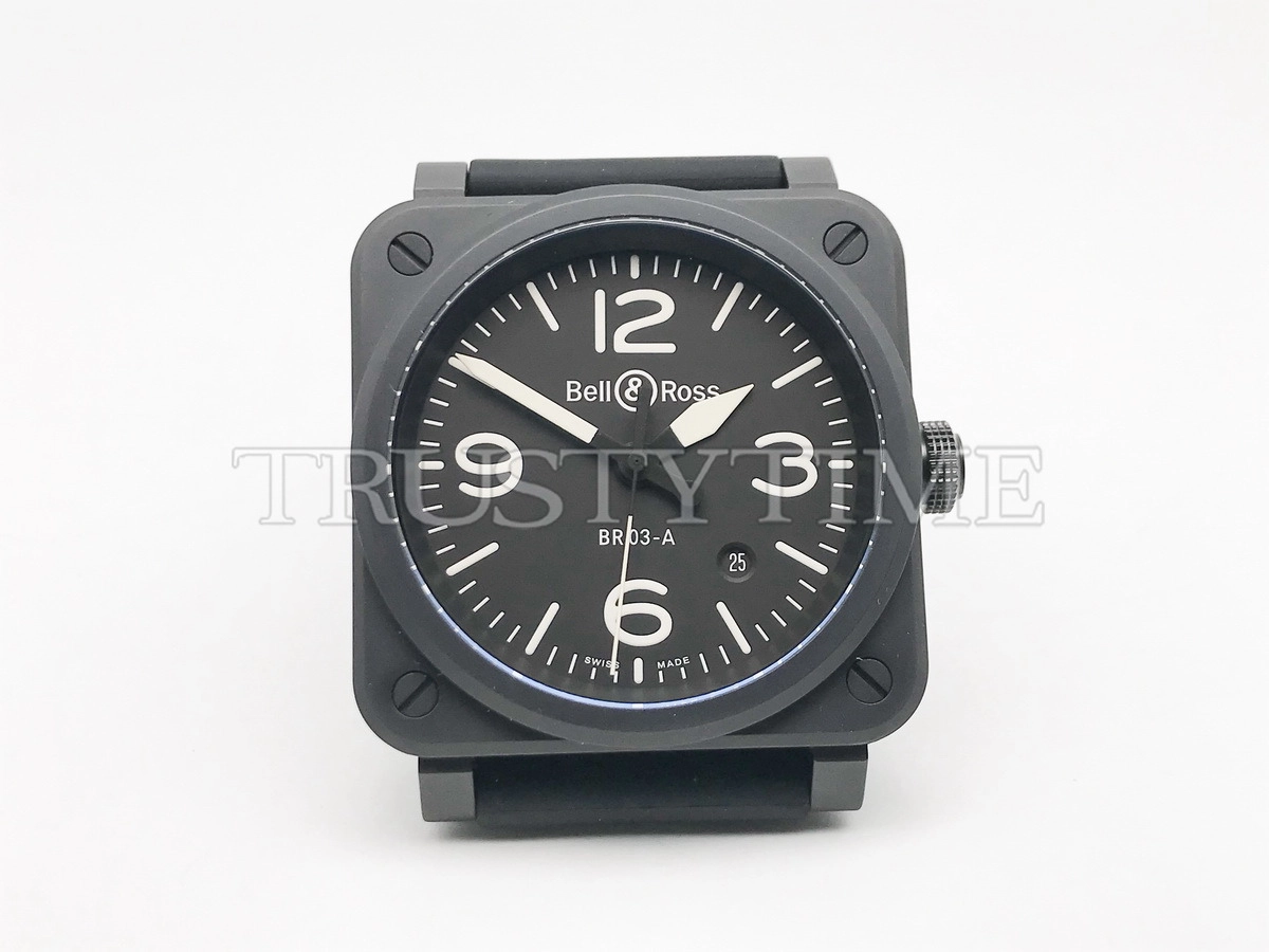 Копия часов Bell & Ross Instruments BR-03 Black Matte BR03A-BL-CE/SRB Арт.BR-0311