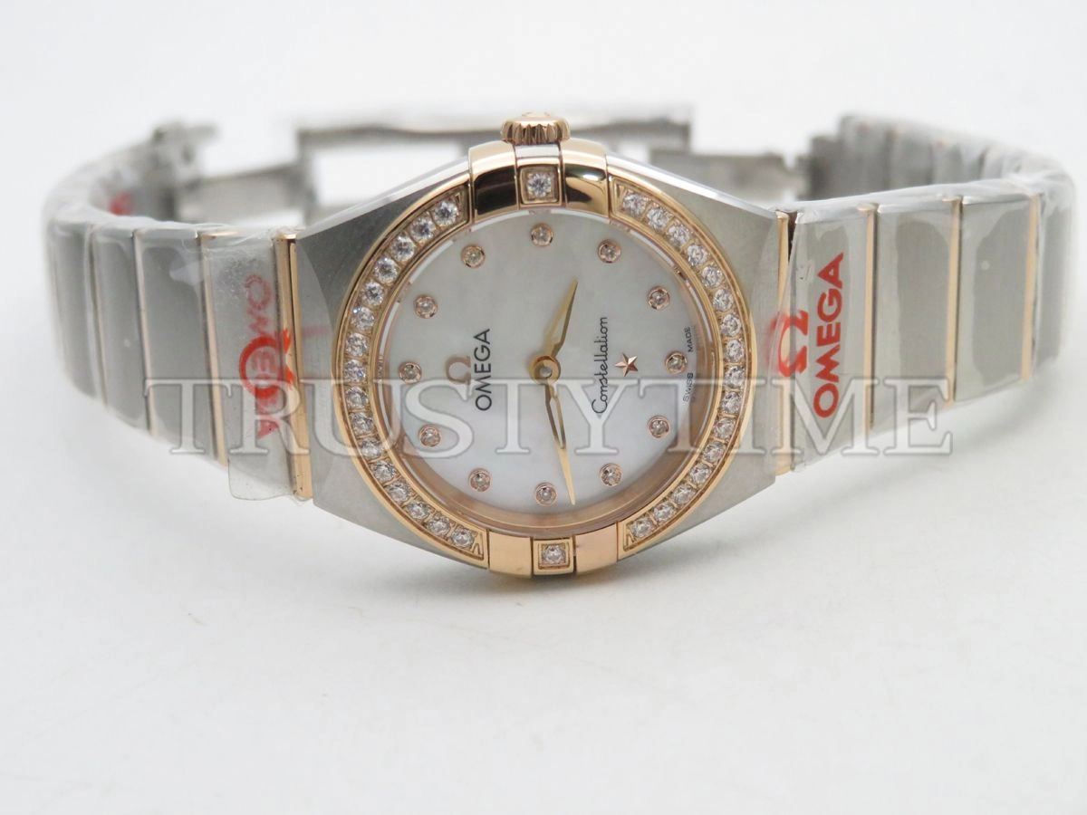 Копия часов Omega Constellation Quartz 25mm 131.25.25.60.55.001 Арт.OM-0790
